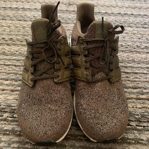 Adidas Ultraboost 3.0 -- Olive with Leather Cage